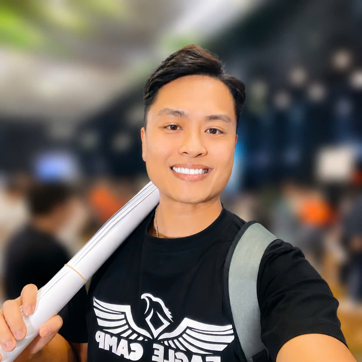 Đoàn Minh Thắng tại chương trình của Phạm Thành Long